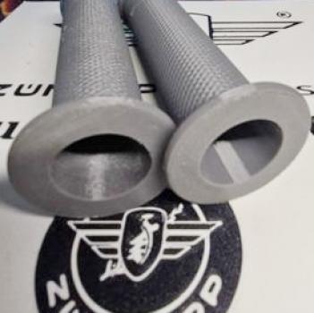Preview: Zündapp R & RS 50 Roller Griffgummis Handschaltung 2 x 561-17.314 TPU Grau